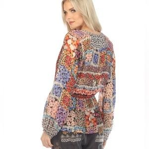 *NEW* Johnny Was Fawn Button-Up Blouse